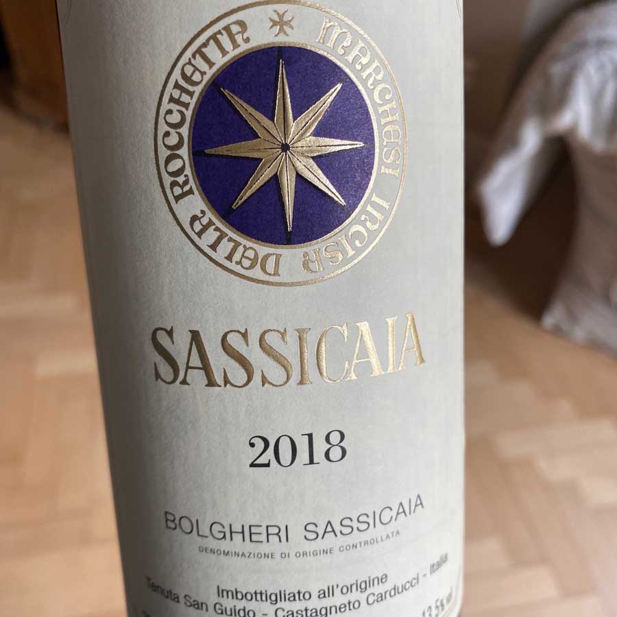 Sassicaia 2018